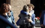 Leiden 2 juli 2017 
Jochem Myjer en zijn vriendin Marloes Novan vieren de 40e verjaardag van Jochem met familie en vrienden. Ricky Koole met man Leo Blokhuis