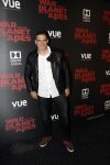 Hilversum 11 juli 2017
Premiere war of the planet of the apes in bioscoop Hilversum. Rico Verhoeven met zijn zwangere vrouw en met fans