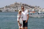 ibiza 24 juni 2017 
Rob Geus met zijn zwangere vrouw op vakantie op ibiza