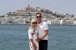 ibiza 24 juni 2017 
Rob Geus met zijn zwangere vrouw op vakantie op ibiza