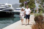 ibiza 24 juni 2017 
Rob Geus met zijn zwangere vrouw op vakantie op ibiza
