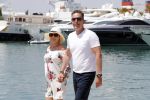 ibiza 24 juni 2017 
Rob Geus met zijn zwangere vrouw op vakantie op ibiza