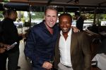Rotterdam 31 augustus 2017
Life after Football met Giovanni v Bronkhorst bij de harbour Club in Rotterdam. Robin Bravenboer en Regi Blinker