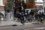 Amsterdam 7 september 2017 
Robine v d Meer met dochter op de fiets in amsterdam