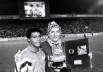 Eindhoven 1990
Romario en Peter Koelewijn met een singlle Ja daar is Romario Samba Souza