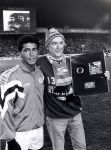 Eindhoven 1990
Romario en Peter Koelewijn met een singlle Ja daar is Romario Samba Souza