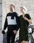 Leiden 2 juli 2017 
Jochem Myjer en zijn vriendin Marloes Novan vieren de 40e verjaardag van Jochem met familie en vrienden. Ronald Molendijk met zijn vrouw Angelique Breve
