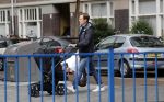 Amsterdam 15 september 2017 
Ronald de Boer achter kinderwagen
