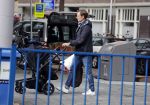 Amsterdam 15 september 2017 
Ronald de Boer achter kinderwagen