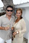 Saint Tropez 3 augustus 2017
Jan des Bouvrie viert zijn 75e verjaardag met familie en vrienden bij Tropezina. Ronald Egger met vriendin Loraine