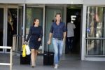 ibiza 27 juli 2017
Rutger castricum met zijn vrouw op het vliegveld van ibiza.