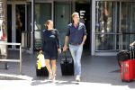 ibiza 27 juli 2017
Rutger castricum met zijn vrouw op het vliegveld van ibiza.