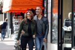 Amsterdam 7 september 2017 
Ruud Gullit met zijn vriendin Karin de Rooy op de pc hooftstraat