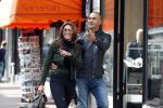 Amsterdam 7 september 2017 
Ruud Gullit met zijn vriendin Karin de Rooy op de pc hooftstraat