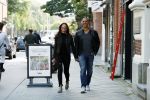 Amsterdam 7 september 2017 
Ruud Gullit met zijn vriendin Karin de Rooy op de pc hooftstraat