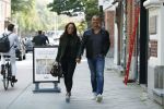 Amsterdam 7 september 2017 
Ruud Gullit met zijn vriendin Karin de Rooy op de pc hooftstraat