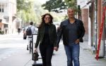 Amsterdam 7 september 2017 
Ruud Gullit met zijn vriendin Karin de Rooy op de pc hooftstraat