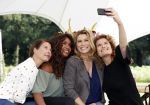 t Harde 5 september 2017
Presentatie cast Opvliegers. Antje Monteiro, Anouk van Nes, Joanne Telesford, Sandra Mattie,
Producent is  Rick Engelkes