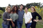 t Harde 5 september 2017
Presentatie cast Opvliegers. Antje Monteiro, Anouk van Nes, Joanne Telesford, Sandra Mattie,
Producent is  Rick Engelkes