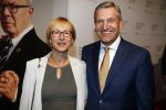 Amsterdam 15 september 2017 
Premierevoorstelling Ode aan de Meester bij Nationale Opera & Ballet in Amsterdam.koning Willem Alexander en koningin Maxima zijn de eregasten. Sybrand Buma en partner