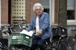 Amsterdam 2 september 2017
Theodor Holman op de fiets