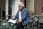 Amsterdam 2 september 2017
Theodor Holman op de fiets