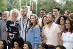 Amsterdam 6 september 2017
Perspresentatie van de musical On Your Feet bij strand Zuid. De cast met oa Ellen Evers, Jim Bakkum, Vajen van den Bosch, Albert Verlinde Nurlaila Kareem en  Tommie Christiaan