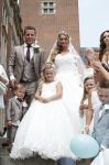 Leiden 7 juli 2017
Zanger Wesley Klein trouwt met de liefde van zijn leven Nelly! Naast zoontje Wesley en dochter Jailey in stadhuis Leiden
