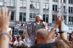 Amsterdam 6 augustus 2017 
Willeke Alberti en Candy Dulfer treden op ter afsluiting van de Gay parade op de dam.
