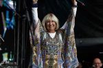 Amsterdam 6 augustus 2017 
Willeke Alberti en Candy Dulfer treden op ter afsluiting van de Gay parade op de dam.