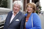 Amsterdam 15 juli 2017
Frits Huffnagel viert zijn 50e verjaardag. Willibrord Frequin met zijn vriendin
