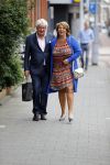 Amsterdam 15 juli 2017
Frits Huffnagel viert zijn 50e verjaardag. Willibrord Frequin met zijn vriendin