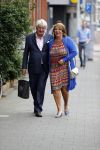 Amsterdam 15 juli 2017
Frits Huffnagel viert zijn 50e verjaardag. Willibrord Frequin met zijn vriendin