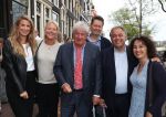 Amsterdam 23 Augustus 2017
Willibrord Frequin Aad Ouborg Carel Kraayenhof en hun partners