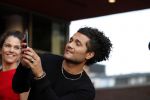 Hilversum 30 augustus 2018
Eerste aflevering GTST (goede tijden slechte tijden) in de bioscoop in Hilversum. Alkan Coklu