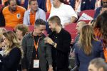 Amsterdam 6 mei 2018
Nederland-Peru 2-1 . Afscheidswedstrijd Wesley Sneijder . Zijn vrouw Yolanthe Sneijder Cabau en zoons Jessey en Xess Xava zijn natuurlijk aanwezig. Andre Hazes en Jarno Hofland