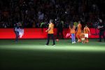 Amsterdam 6 mei 2018
Nederland-Peru 2-1 . Afscheidswedstrijd Wesley Sneijder . Zijn vrouw Yolanthe Sneijder Cabau en zoons Jessey en Xess Xava zijn natuurlijk aanwezig. Andre Hazes zong voor Wesley