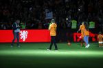 Amsterdam 6 mei 2018
Nederland-Peru 2-1 . Afscheidswedstrijd Wesley Sneijder . Zijn vrouw Yolanthe Sneijder Cabau en zoons Jessey en Xess Xava zijn natuurlijk aanwezig. Andre Hazes zong voor Wesley