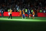 Amsterdam 6 mei 2018
Nederland-Peru 2-1 . Afscheidswedstrijd Wesley Sneijder . Zijn vrouw Yolanthe Sneijder Cabau en zoons Jessey en Xess Xava zijn natuurlijk aanwezig. Andre Hazes zong voor Wesley