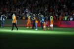 Amsterdam 6 mei 2018
Nederland-Peru 2-1 . Afscheidswedstrijd Wesley Sneijder . Zijn vrouw Yolanthe Sneijder Cabau en zoons Jessey en Xess Xava zijn natuurlijk aanwezig. Andre Hazes zong voor Wesley