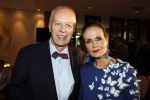 Amsterdam 9 september 2018
Modeshow Paul Schulten in het Okura Hotel. Ans Markus met man Wybe Tuinman