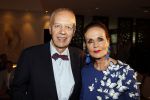 Amsterdam 9 september 2018
Modeshow Paul Schulten in het Okura Hotel. Ans Markus met man Wybe Tuinman