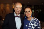 Amsterdam 9 september 2018
Modeshow Paul Schulten in het Okura Hotel. Ans Markus met man Wybe Tuinman