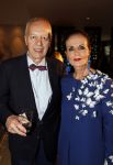 Amsterdam 9 september 2018
Modeshow Paul Schulten in het Okura Hotel. Ans Markus met man Wybe Tuinman