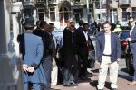 Amsterdam 29 september 2018
Barrack Obama verlaat het amstel hotel . Hij had ongeveer 10 man beveiliging bij zich.