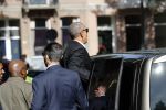 Amsterdam 29 september 2018
Barrack Obama verlaat het amstel hotel . Hij had ongeveer 10 man beveiliging bij zich.