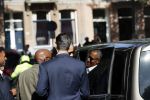 Amsterdam 29 september 2018
Barrack Obama verlaat het amstel hotel . Hij had ongeveer 10 man beveiliging bij zich.