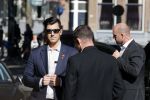 Amsterdam 29 september 2018
Barrack Obama verlaat het amstel hotel . Hij had ongeveer 10 man beveiliging bij zich.