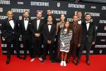 Amsterdam 3 september 2018
Premiere Catacombe in Tuschinski. de cast met oa Glenn Helder en Bjorn v d Doelen