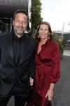 Hilversum 3 september 2018
Telegraaf voetballer van het jaar in studio 21. 
Danielle v t Schip en Johnny v t Schip